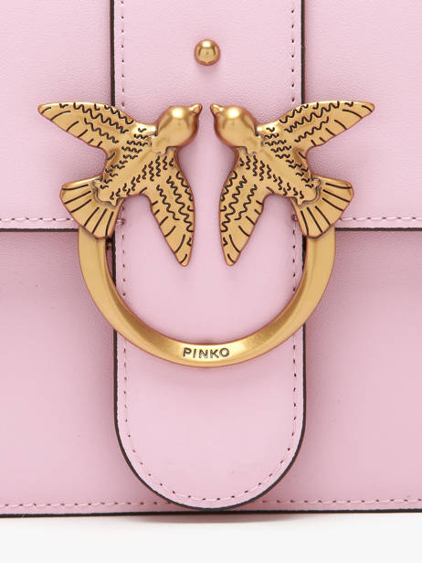 Sac Bandoulière Love Bag Icon Pinko Rose love bag icon AF1 vue secondaire 3