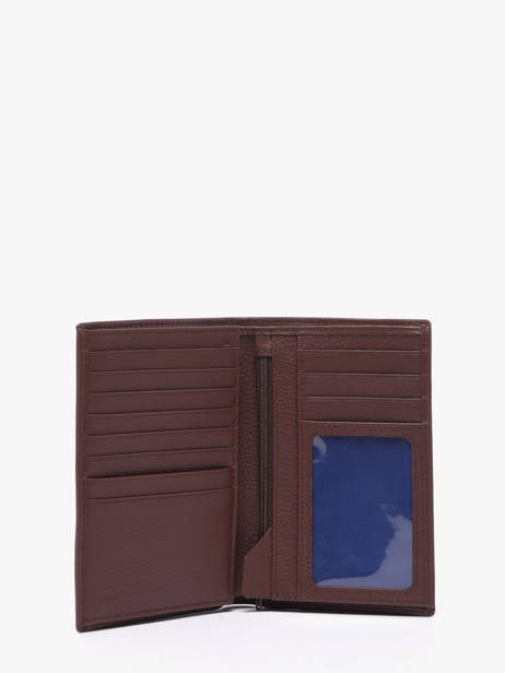Portefeuille L Vertical Zippé Charles Cuir Le tanneur Marron charles TCHA3312 vue secondaire 1