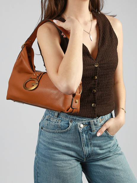 Sac Porté épaule Camden Guess Marron camden BB930818 vue secondaire 1