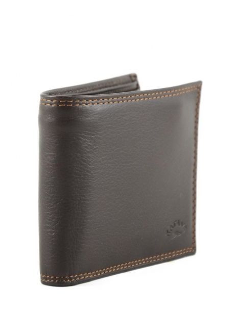 Portefeuille Marina Cuir Katana Marron marina 753070 vue secondaire 1