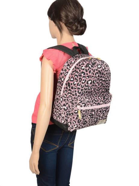 Sac à Dos Milky Kiss Milky kiss Rose jungle vibes 37-0109 vue secondaire 2