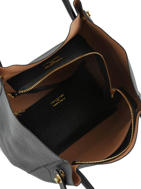 Sac Shopping Foulonne Double Cuir Lancaster Noir foulonne double louisa 20 vue secondaire 4