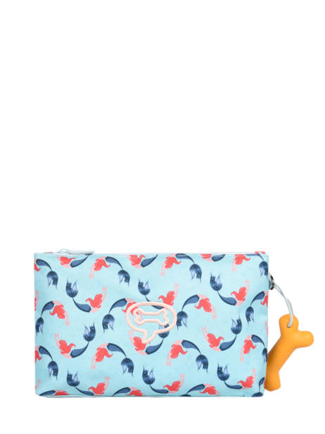Trousse 1 Compartiment Bay.girls Stones and bones Bleu girls G