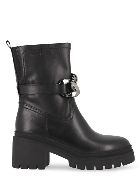 Boots En Cuir  Tamaris Noir women 37