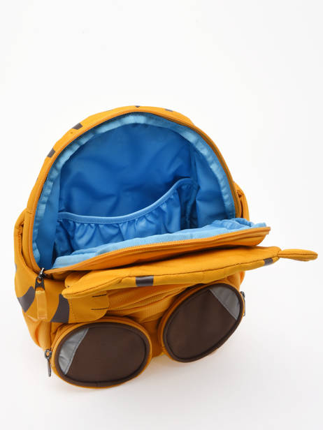 Sac à Dos 1 Compartiment Affenzahn Orange large friends AFZ-FAL3 vue secondaire 5