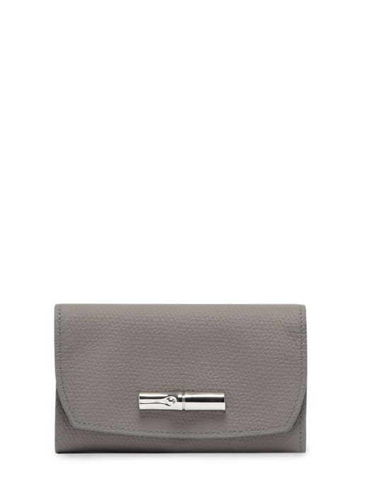 Longchamp Roseau Portefeuilles Gris